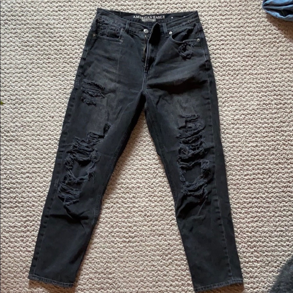 American eagle mom jeans